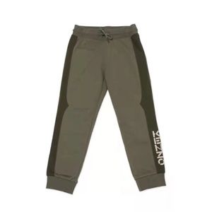 Kenzo Kids Boys khaki green joggers 8Y